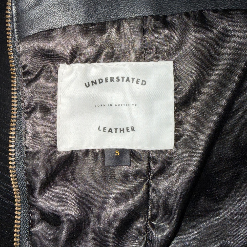 Understated Leather Mustang Bustier in Black - Picture 7 of 7
